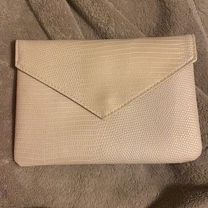 A makeup glam bag